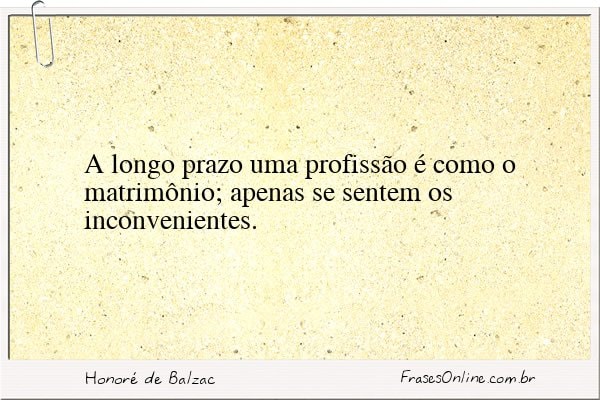 Frase de Honoré de Balzac