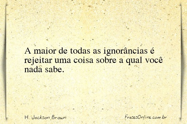 Frase de H. Jackson Brown