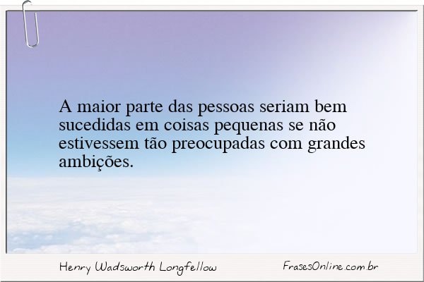 Frase de Henry Wadsworth Longfellow