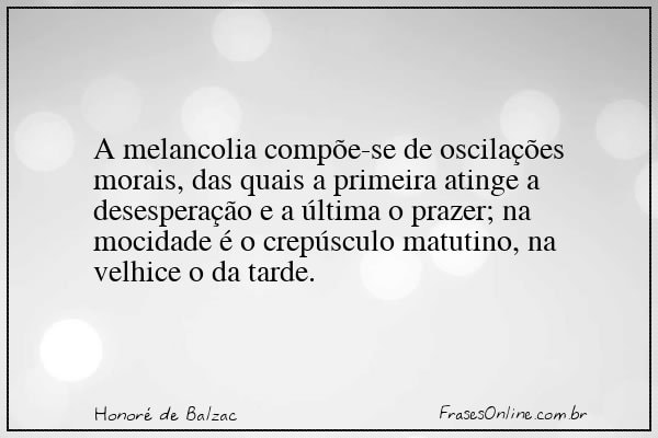 Frase de Honoré de Balzac