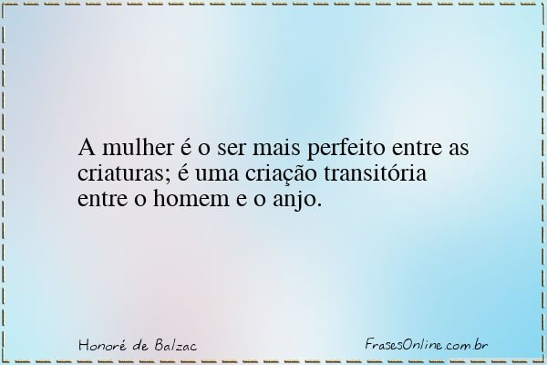 Frase de Honoré de Balzac