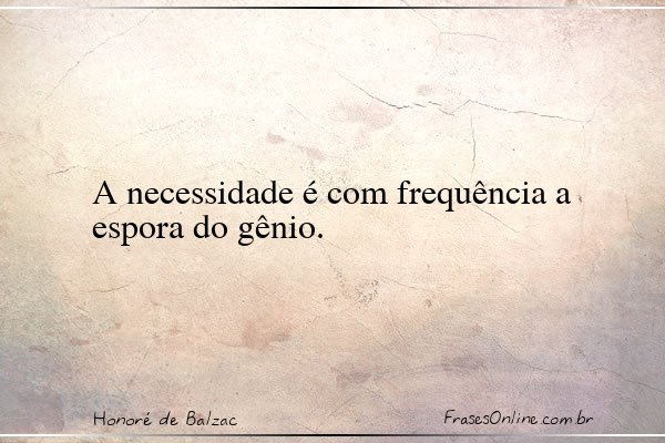 Frase de Honoré de Balzac