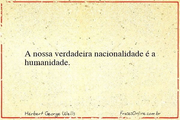 Frase de Herbert George Wells