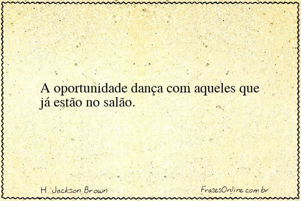 Frase de H. Jackson Brown
