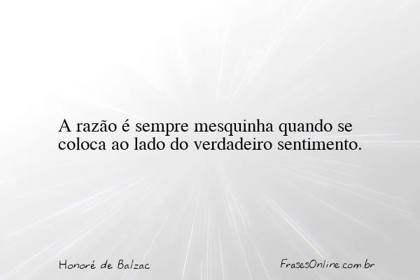 Frase de Honoré de Balzac