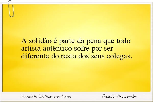 Frase de Hendrik Willem van Loon