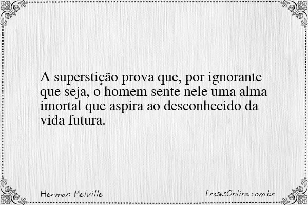 Frase de Herman Melville