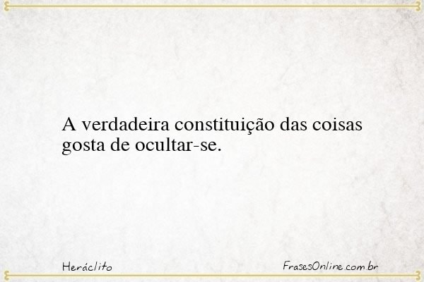 Frase de Heráclito