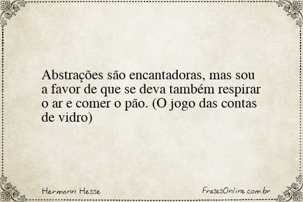 Frase de Hermann Hesse