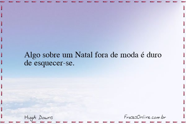 Frase de Hugh Downs
