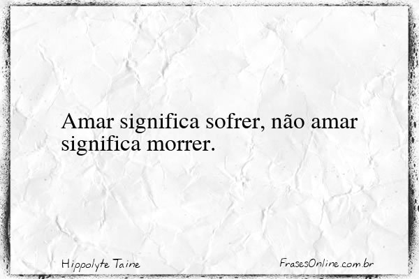 Frase de Hippolyte Taine