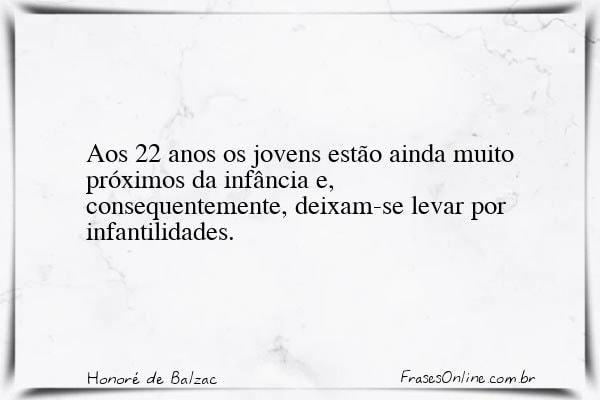 Frase de Honoré de Balzac