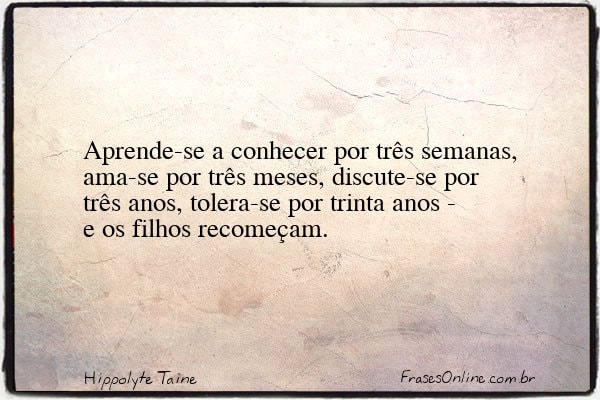 Frase de Hippolyte Taine
