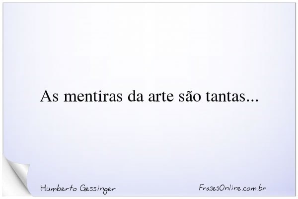 Frase de Humberto Gessinger