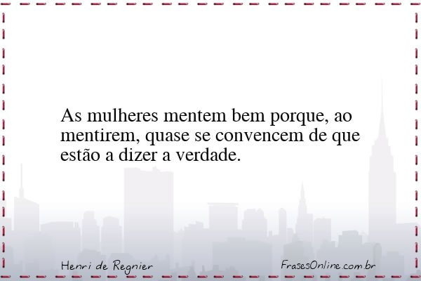 Frase de Henri de Regnier