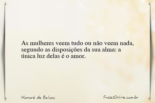 Frase de Honoré de Balzac