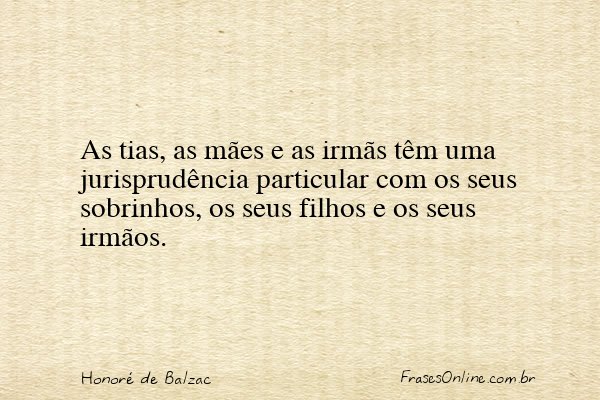 Frase de Honoré de Balzac