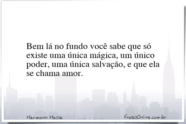 Frase de Hermann Hesse