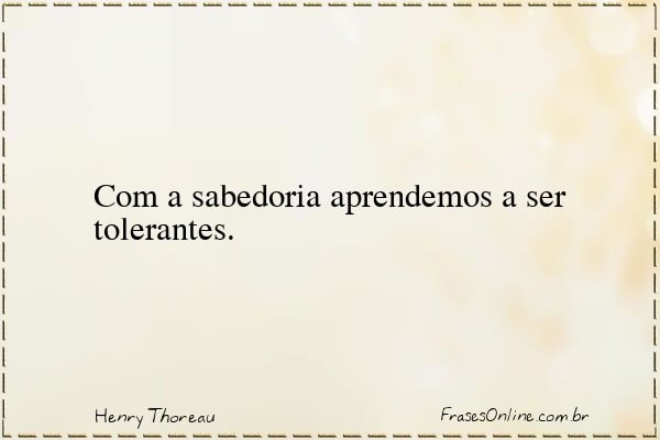 Frase de Henry Thoreau