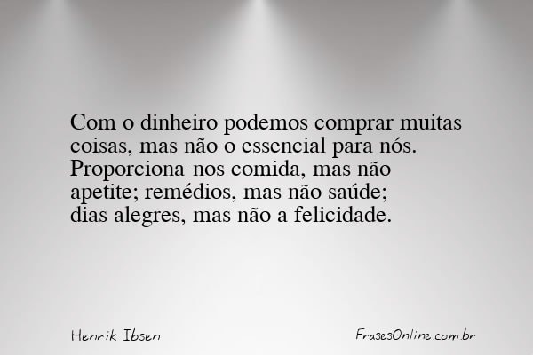 Frase de Henrik Ibsen