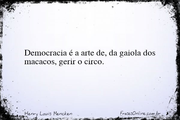 Frase de Henry Louis Mencken