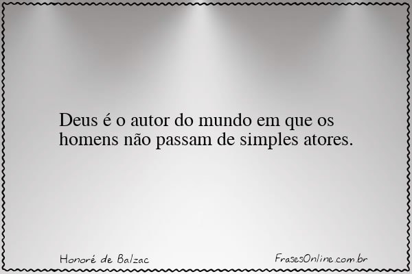 Frase de Honoré de Balzac