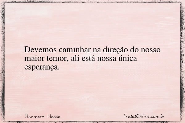 Frase de Hermann Hesse