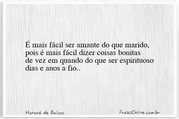Frase de Honoré de Balzac