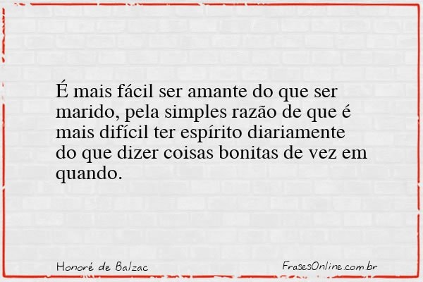 Frase de Honoré de Balzac