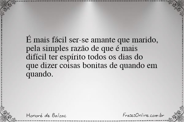 Frase de Honoré de Balzac