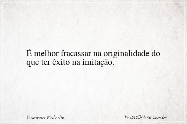 Frase de Herman Melville