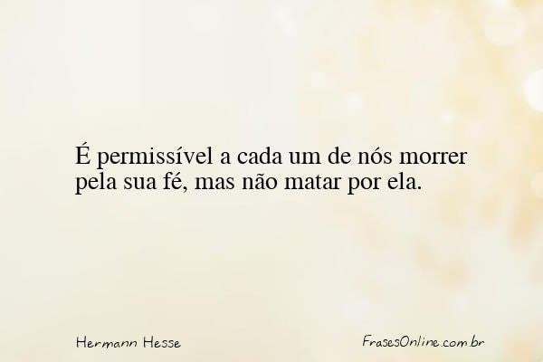 Frase de Hermann Hesse
