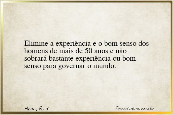 Frase de Henry Ford