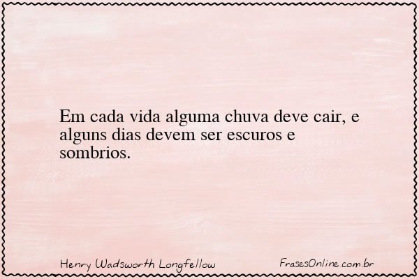 Frase de Henry Wadsworth Longfellow