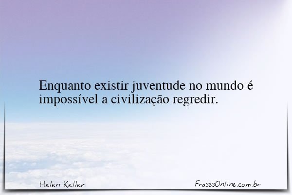 Frase de Helen Keller