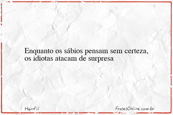 Frase de Henfil