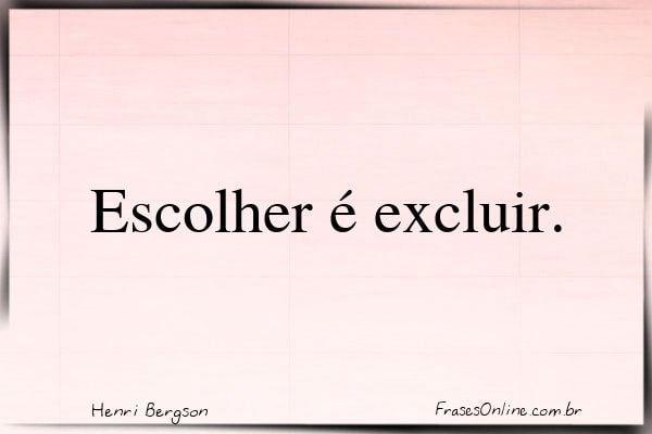 Frase de Henri Bergson