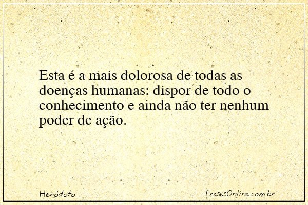 Frase de Heródoto