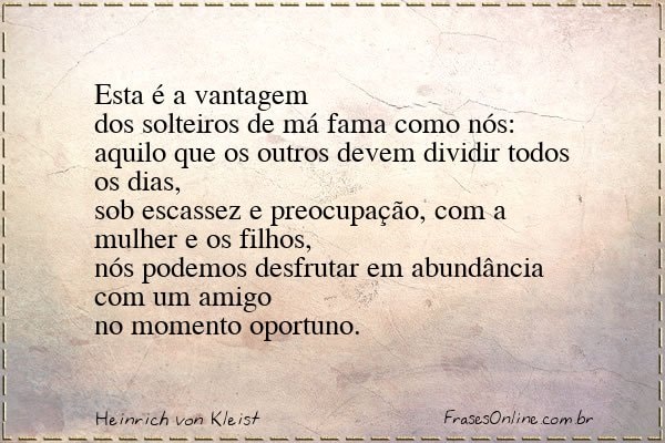 Frase de Heinrich von Kleist
