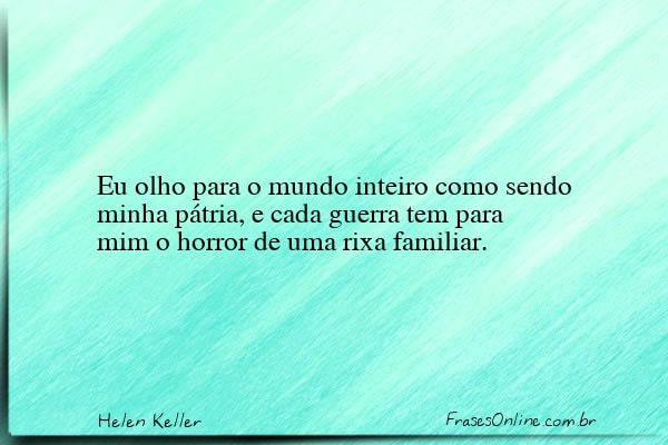 Frase de Helen Keller