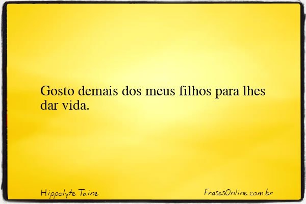 Frase de Hippolyte Taine