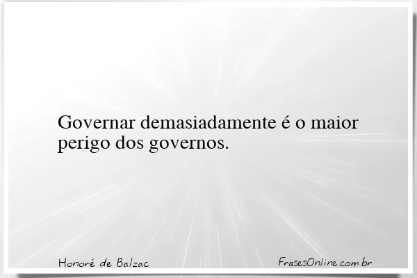 Frase de Honoré de Balzac