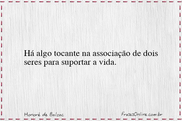 Frase de Honoré de Balzac