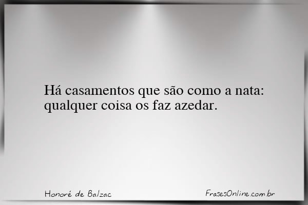 Frase de Honoré de Balzac