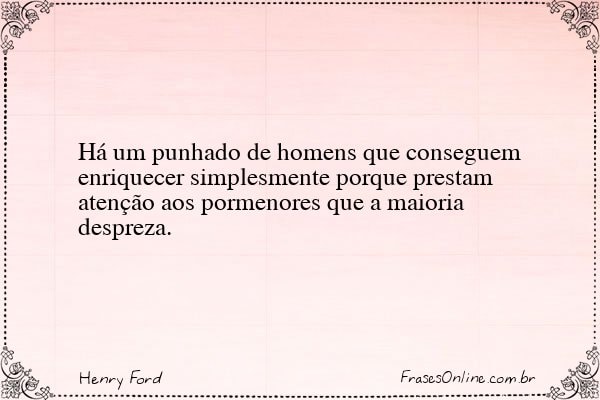 Frase de Henry Ford