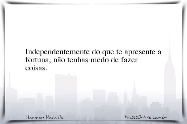 Frase de Herman Melville