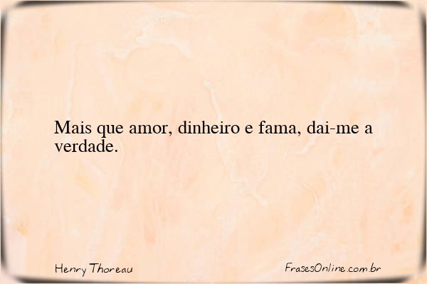 Frase de Henry Thoreau