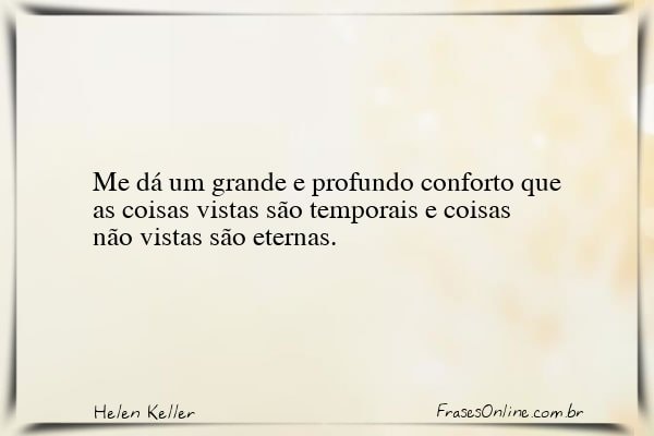 Frase de Helen Keller