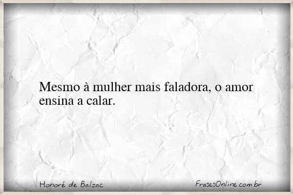 Frase de Honoré de Balzac