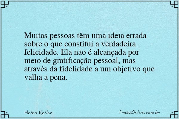 Frase de Helen Keller
